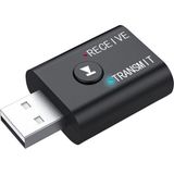 Microcase Bluetooth 5.0 2 in 1 USB Ses Alıcı Verici Mini Adaptör 3.5 mm Jack - AL2610 10 Metre Menzil