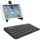 Microcase Bluetooth Klavye ve Katlanabilir Tablet Standı iPad Pro (5.nesil) 12.9 Inch İçin Hafif ve Taşınabilir AL8105