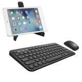 Microcase Casper VIA S40 10.4 inch FHD Tablet için Bluetooth Klavye + Mouse + Tablet Standı - AL8106