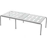 Microcase Çok Amaçlı Ayarlanabilir Ayakkabı Rafı Eşya Standı 15X24X36-69 cm AL5458 - Gri