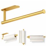 Microcase Çok Amaçlı Mutfak Banyo Tuvalet Paslanmaz Çelik Kağıt Havluluk AL5447 (Gold)