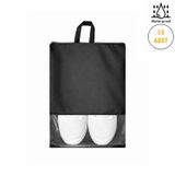 Microcase Çok Amaçlı Şeffaf Pencereli Ayakkabı Düzenleyici Seyahat Çantası Hurç 45x34 CM 15 Adet AL5501