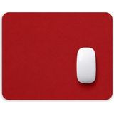 Microcase Dikdörtgen Tasarım Bilgisayar Laptop Deri Mouse Pad 25X21 AL5591 - Kırmızı