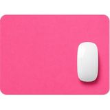 Microcase Dikdörtgen Tasarım Bilgisayar Laptop Deri Mouse Pad 25X21 AL5591 - Pudra Pembe
