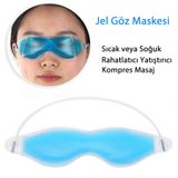 Microcase Gliserol Jel Göz Maskesi Sıcak-Soğuk Kullanım Kompres Masaj AL2378