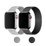 Microcase Haylou Solar LS02 için Manyetik Metal Kordon Kayış - KY14 (Gümüş)