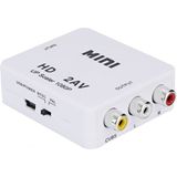 Microcase HDMI To Rca Tos Av Çevirici Dönüştürücü 1080P Mini HDMI2AV Video Conventer - AL2665 - Beyaz