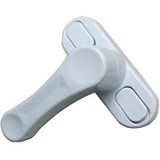 Microcase Her Türlü Pvc Pencere Kapıya Uyumlu Emniyet Kilidi - AL4906 1 Adet - Beyaz