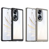 Microcase Honor 70 Shield Serisi Darbeye Dayanıklı Yarı Esnek Plastik TPU Kılıf - AL8100 (Siyah)