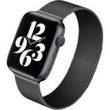 Microcase Honor Watch Magic Için Manyetik Metal Kordon Kayış - KY15 - Siyah