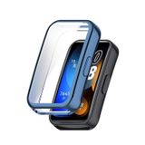 Microcase Huawei Band 9 Önü Kapalı Silikon Kılıf - AL3173 (Gümüş)