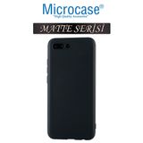 Microcase Huawei Honor 10 Matte Serisi Silikon TPU Siyah Kılıf