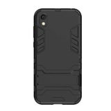 Microcase Huawei Honor 8S Alfa Serisi Armor Standlı Perfect Koruma Kılıf - Siyah
