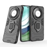 Microcase Huawei Mate 60 Pro Plus Batman Serisi Yüzük Standlı Armor Kılıf - Siyah AL3349