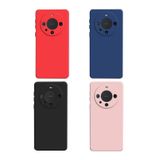 Microcase Huawei Mate 60 Pro Plus Campro Serisi Kamera Korumalı Silikon Kılıf - AL3427 (Kırmızı)