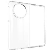 Microcase Huawei Mate X5 Ön Arka Sert Kristal Kapak Kılıf - Şeffaf AL3157
