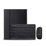 Microcase Huawei Matepad 11 2021 Bluetooth Klavye Mouse+Standlı Kılıf-BKK9