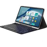Microcase Huawei Matepad 11 2021 Bluetooth Klavyeli Kalem Koymalı Standlı Kılıf - Bkk8 - Siyah