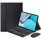 Microcase Huawei Matepad 11 2021 Bluetooth Touchpad Klavye + Bluetooth Mouse + Standlı Kılıf - Bkk7