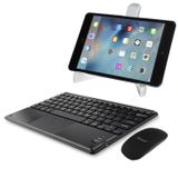 Microcase Huawei MatePad 11 (2023) Tablet için Touchpad Bluetooth Klavye 24 cm (TR Sticker) + Bluetooth Mouse + Stand - AL2766