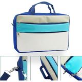 Microcase Huawei Matepad Pro 12.2'' Papermatte Edition ile Uyumlu Tablet Macbook Laptop Tablet Çantası 2 Bölmeli AL4821 - Turkuaz