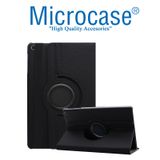 Microcase Huawei Matepad T10 / T10s 10.1 İnch 360 Derece Döner Standlı Deri Kılıf Siyah