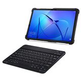 Microcase Huawei MediaPad T3 10 9.6 inch 2in1 Set Standlı Silikon Kılıf + Bluetooth Klavye - AL8107