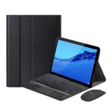 Microcase Huawei Mediapad T5 10.1 inch ile Uyumlu Bluetooth Touchpad Klavye + Bluetooth Mouse + Standlı Kılıf - BKK7