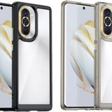Microcase Huawei Nova 10 Shield Serisi Darbeye Dayanıklı Yarı Esnek Plastik TPU Kılıf - AL8100 (Siyah)