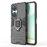 Microcase Huawei Nova 11i Batman Serisi Yüzük Standlı Armor Kılıf - Siyah AL3349
