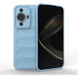 Microcase Huawei Nova 12S Miami Serisi Darbeye Dayanıklı Silikon Kılıf - AL3420 (Açık Mavi)