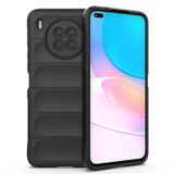 Microcase Huawei Nova 8i Miami Serisi Darbeye Dayanıklı Silikon Kılıf - Siyah