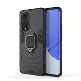 Microcase Huawei Nova 9 Batman Yüzüklü Armor Kılıf - Siyah