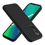 Microcase Huawei Nova 9 SE Matte Serisi Kamera Korumalı Silikon Kılıf-Siyah