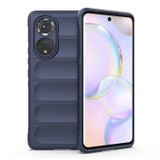 Microcase Huawei Nova 9 SE Miami Serisi Darbeye Dayanıklı Silikon Kılıf - Lacivert