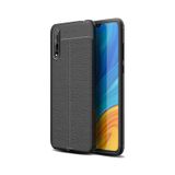 Microcase Huawei P Smart S - Y8P Leather Tpu Silikon Kılıf - Siyah