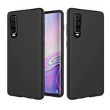 Microcase Huawei P30 CamPRO Serisi Kamera Korumalı Silikon Kılıf - Siyah