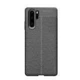 Microcase Huawei P30 Pro Leather Serisi Tpu Silikon Kılıf - Siyah