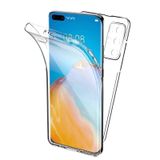 Microcase Huawei P40 360 Tpu Serisi Ön Arka Full Cover Şeffaf Kılıf