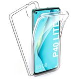 Microcase Huawei P40 Lite 360 Tpu Serisi Ön Arka Full Cover Şeffaf Kılıf