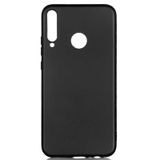Microcase Huawei P40 Lite E Premium Matte Silikon Kılıf - Siyah