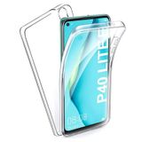Microcase Huawei P40 Lite E / Y7P 360 Tpu Serisi Ön Arka Full Cover Şeffaf Kılıf