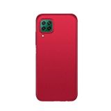 Microcase Huawei P40 Lite Premium Matte Silikon Kılıf - Kırmızı