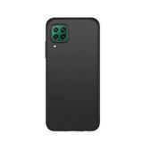 Microcase Huawei P40 Lite Premium Matte Silikon Kılıf - Siyah