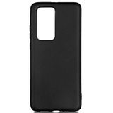 Microcase Huawei P40 Premium Matte Silikon Kılıf - Siyah