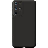 Microcase Huawei P40 Pro CamPRO Serisi Kamera Korumalı Silikon Kılıf - Siyah