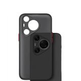 Microcase Huawei Pura 70Pro /70 Pro Plus London Serisi Darbeye Dayanıklı Kılıf - Siyah AL3415