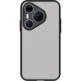 Microcase Huawei Pura 80 Pro/Huawei Pura 80 Pro Plus London Serisi Darbeye Dayanıklı Kılıf - Siyah AL3415