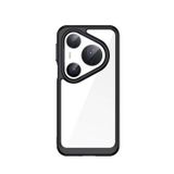 Microcase Huawei Pura 80 Ultra Shield Serisi Darbeye Dayanıklı Yarı Esnek Plastik Tpu Kılıf - AL8100 (Siyah)