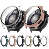 Microcase Huawei Watch 4 Ekran Korumalı Sert Rubber Kılıf - AL3173 (Siyah)